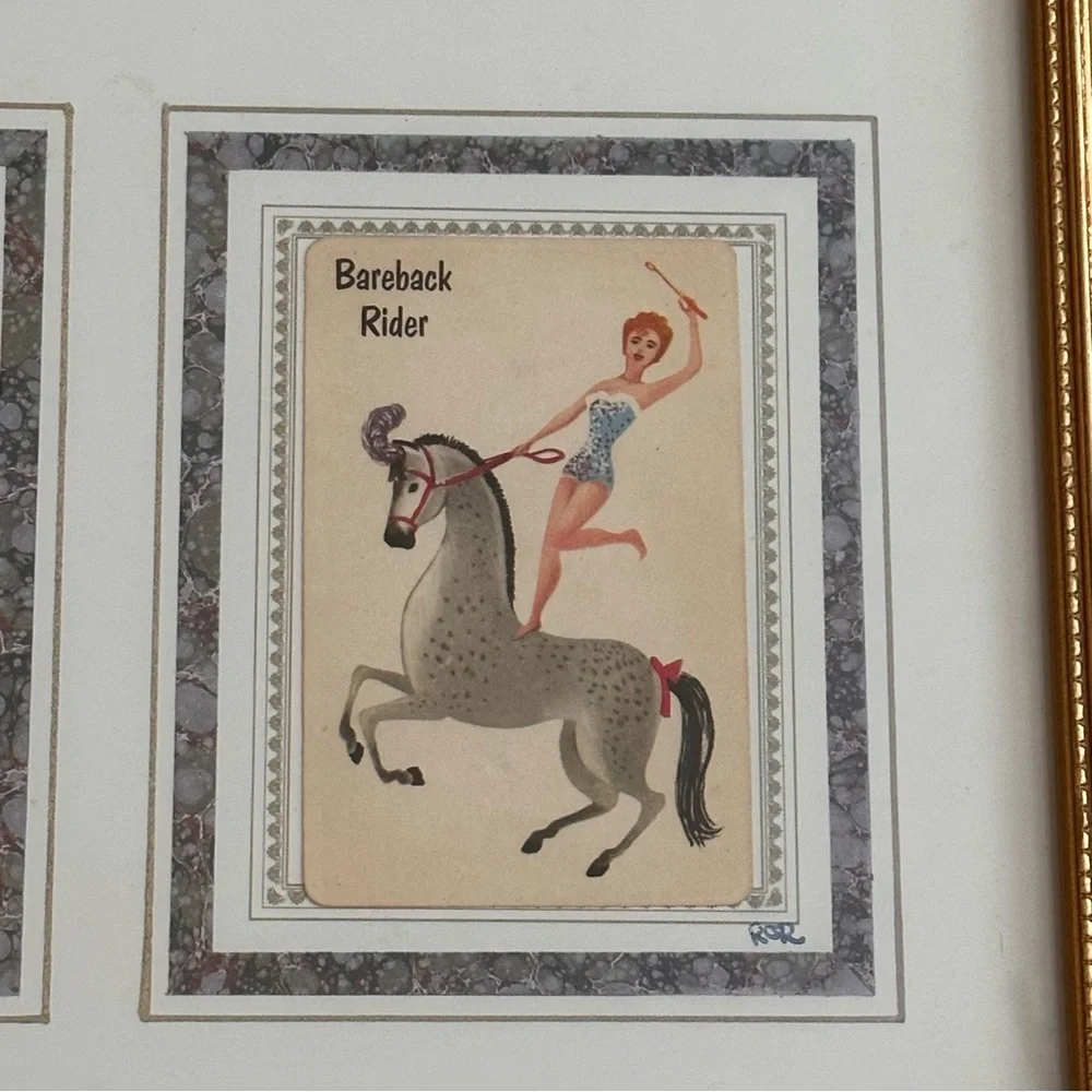 Impulse Wild Man Bareback Rider Wall Decorative Picture Frame